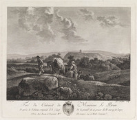 KG 14871
<br/>
Landschap met figuren
<br/>
<em>Maillet, Joseph C. (1751-1811)</em>